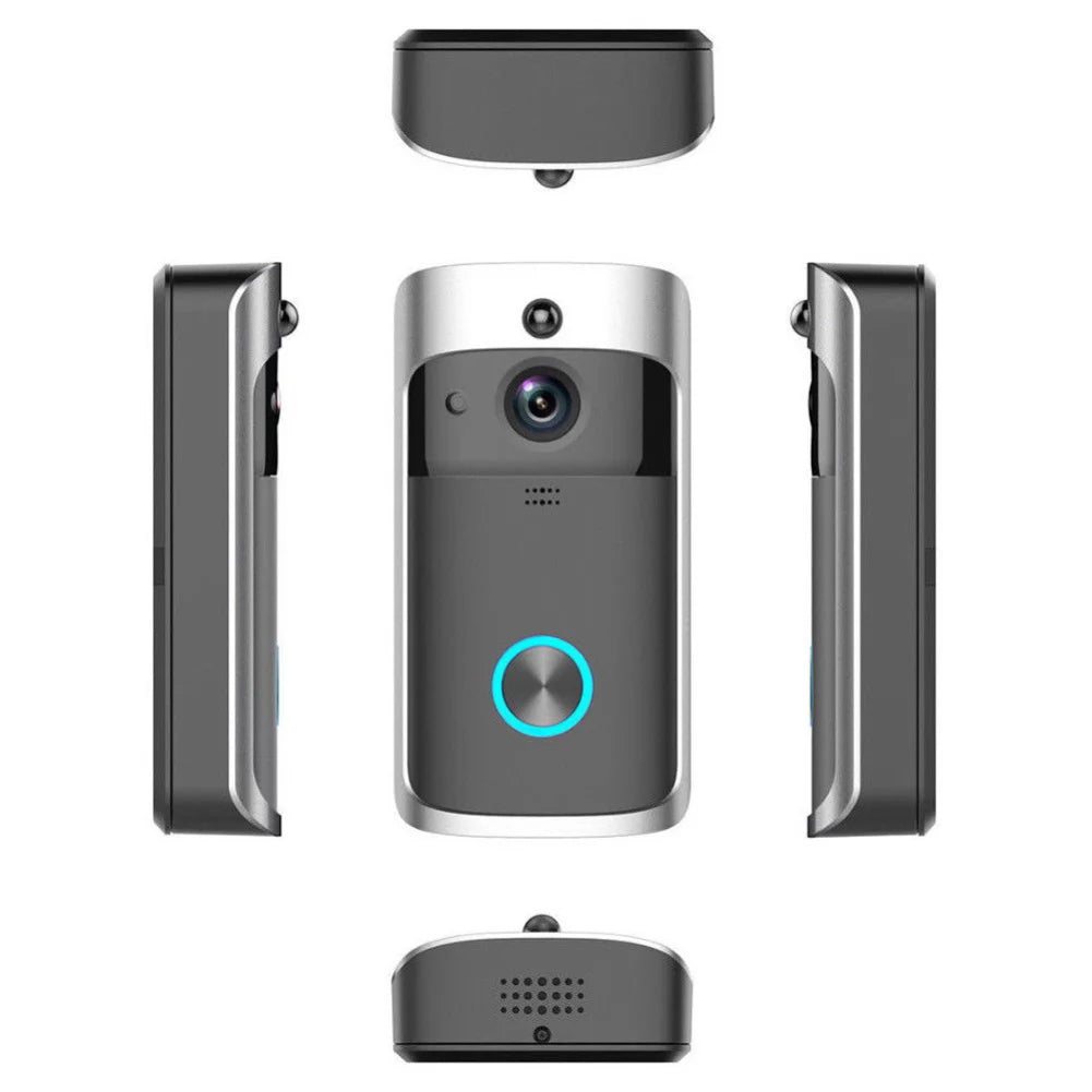 Wifi Smart Video Doorbell Camera Wireless Door Bell 720P HD Wireless Home Security Doorbell Camera