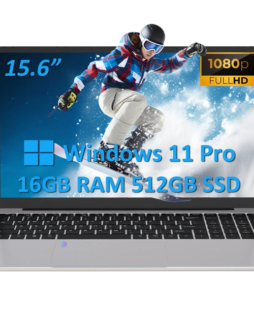 Load image into Gallery viewer, 15.6&quot; Laptop Computer Intel N95 up to 3.4 Ghz, 32GB DDR4 RAM, 1TB Nvme SSD, Windows 11 Pro
