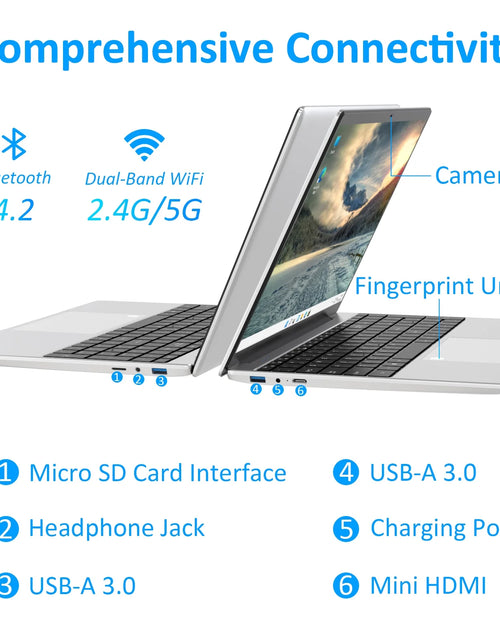 Load image into Gallery viewer, 15.6&quot; Laptop Computer Intel N95 up to 3.4 Ghz, 32GB DDR4 RAM, 1TB Nvme SSD, Windows 11 Pro
